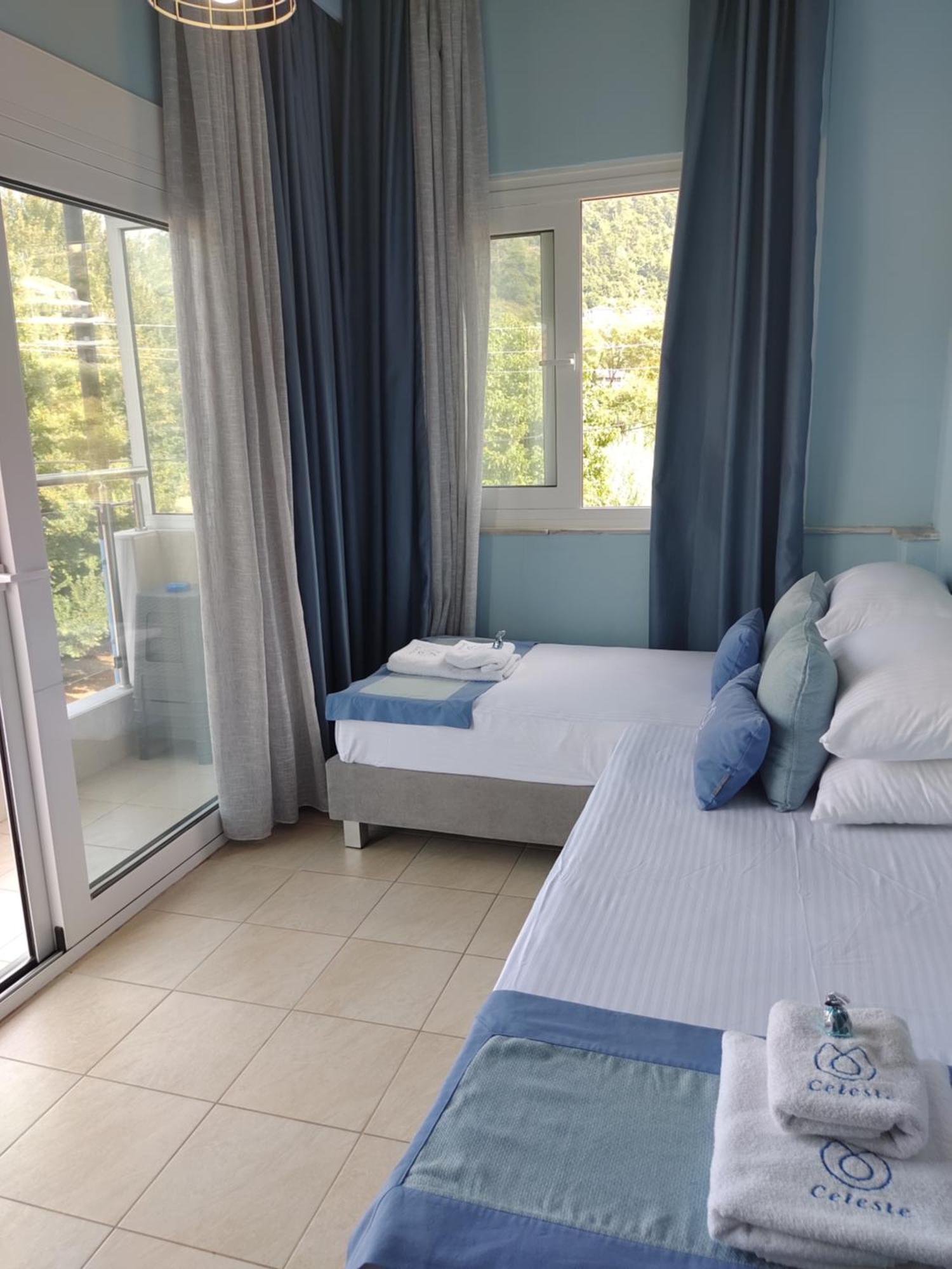 Celeste Maisonettes Skala Potamia  Chambre photo
